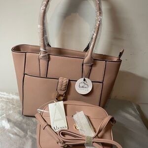 Alyssa handbag big tote and mini set